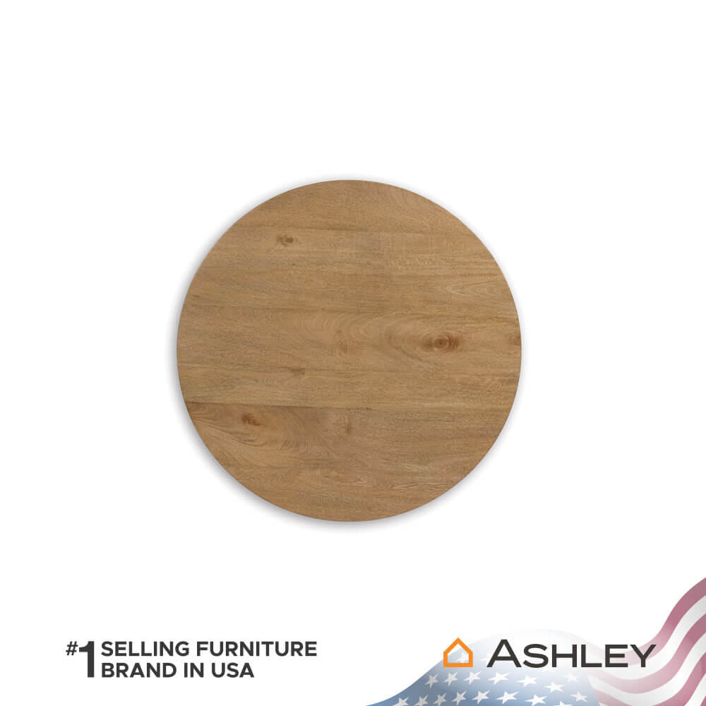 โต๊ะข้าง ASHLEY FURNITURE HOMESTORE รุ่น KRISTILAND/66 สีน้ำตาลอ่อน