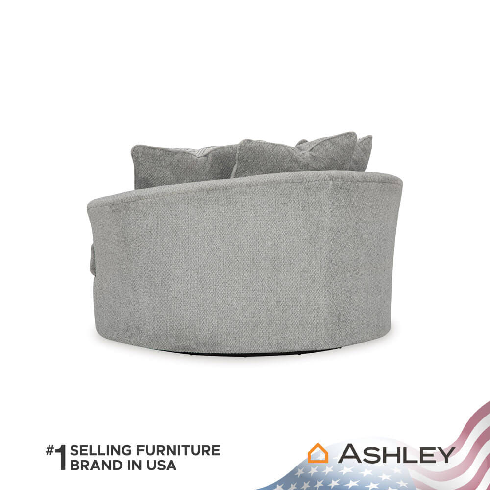 โซฟาหมุนได้ 1 ที่นั่ง ASHLEY FURNITURE HOMESTORE รุ่น CASSELBURY/1 สีเทา