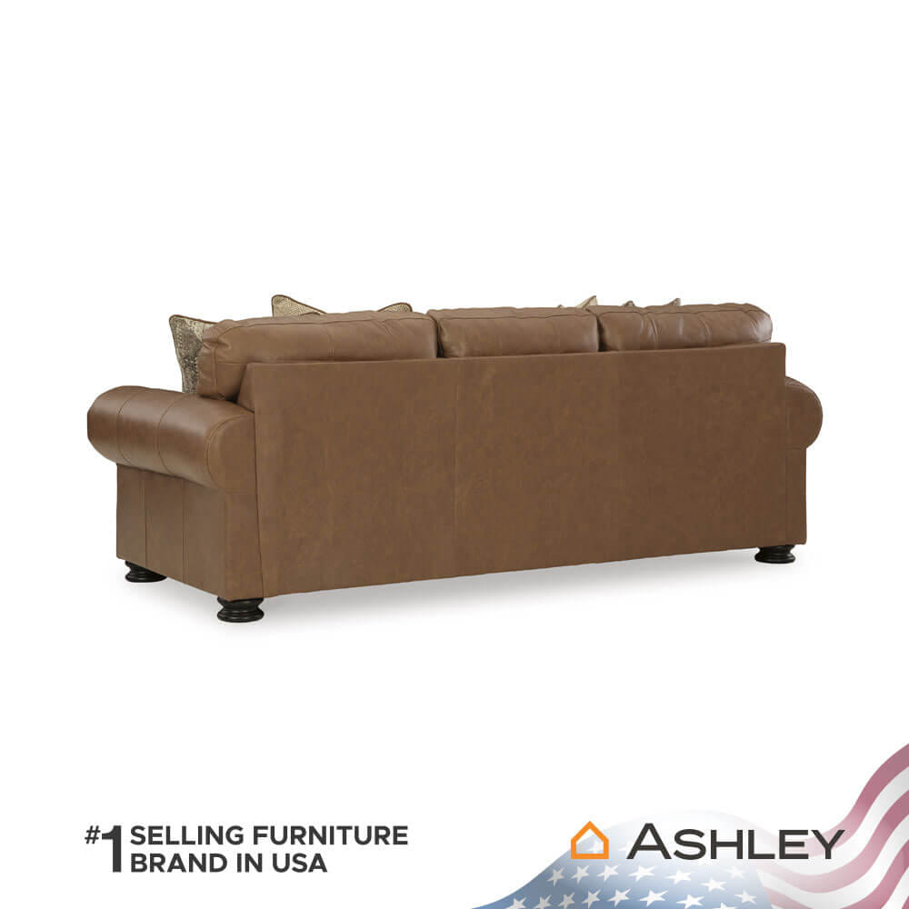 โซฟา 3 ที่นั่ง ASHLEY FURNITURE HOMESTORE รุ่น CARIANNA/3 สีน้ำตาล