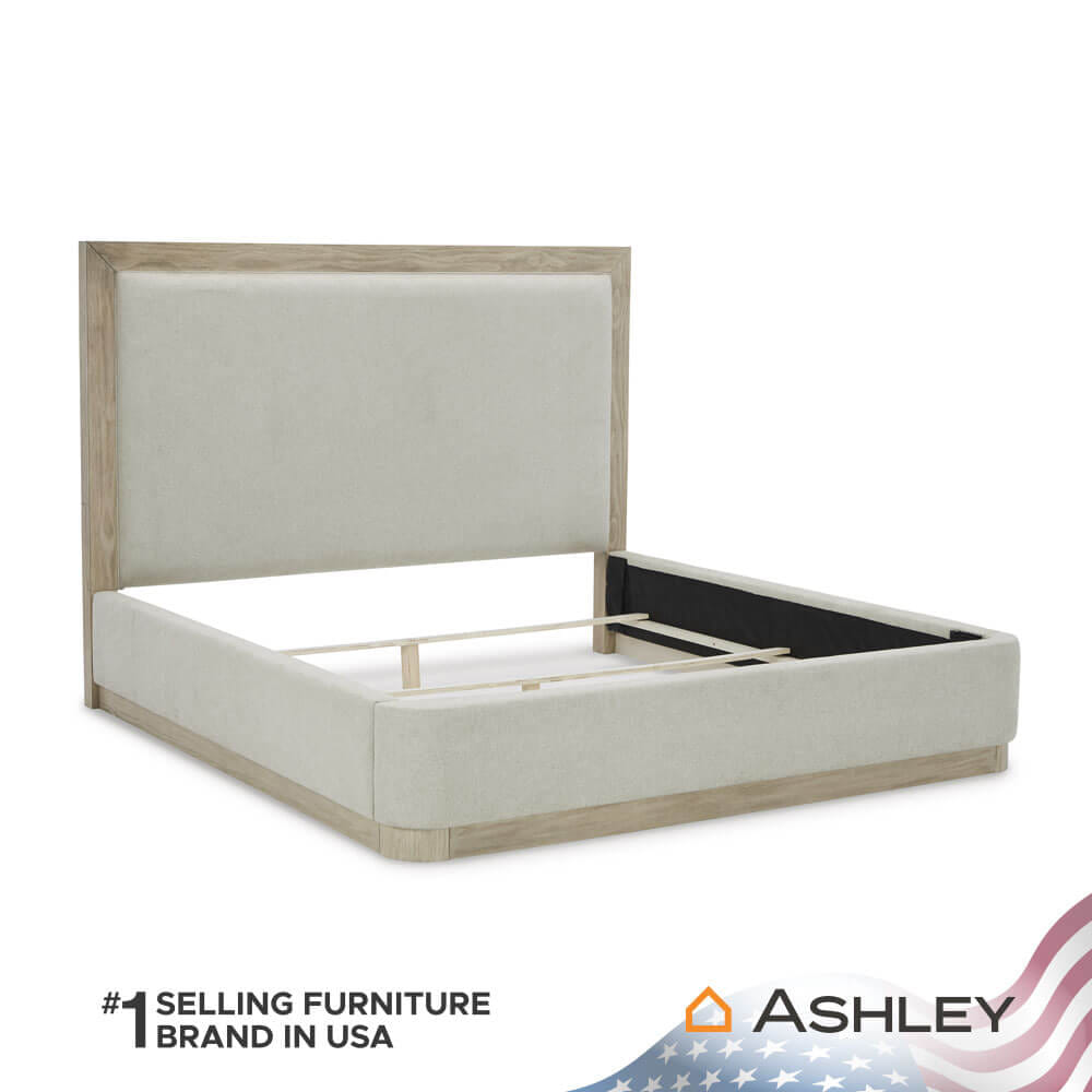เตียงนอนขนาด 6 ฟุต ASHLEY FURNITURE HOMESTORE รุ่น HENNINGTON/180 สีไม้ธรรมชาติ