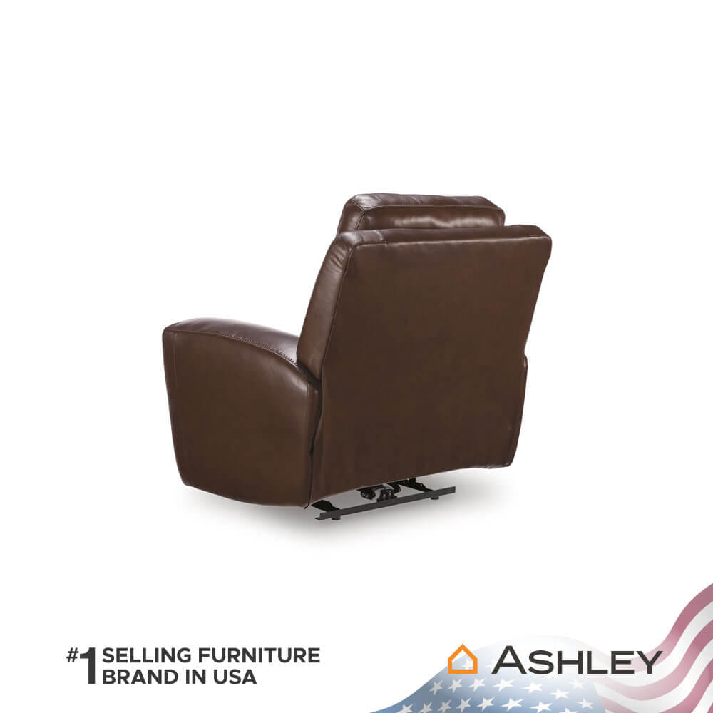 โซฟาปรับเอนนอนไฟฟ้า 1 ที่นั่ง ASHLEY FURNITURE HOMESTORE  รุ่น MOMENTUM MOVES/1RM สีน้ำตาลเข้ม