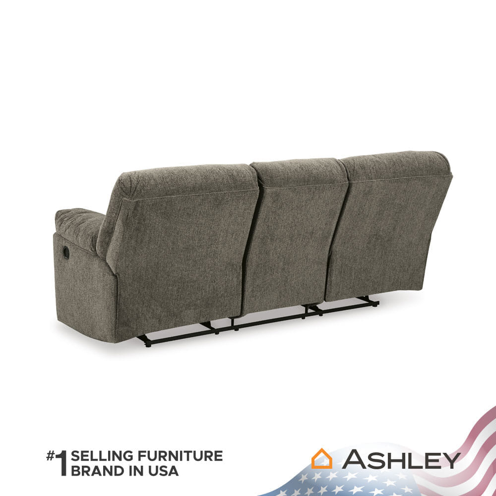 โซฟาปรับเอนนอน 3 ที่นั่ง ASHLEY FURNITURE HOMESTORE รุ่น ALPHONS/3RR สีน้ำตาล