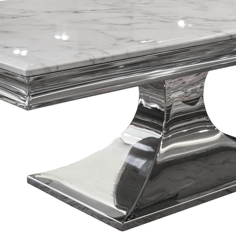 โต๊ะกลาง CHIC REPUBLIC รุ่น HERNANDEZ-CH/130 MARBLE สีขาว_5
