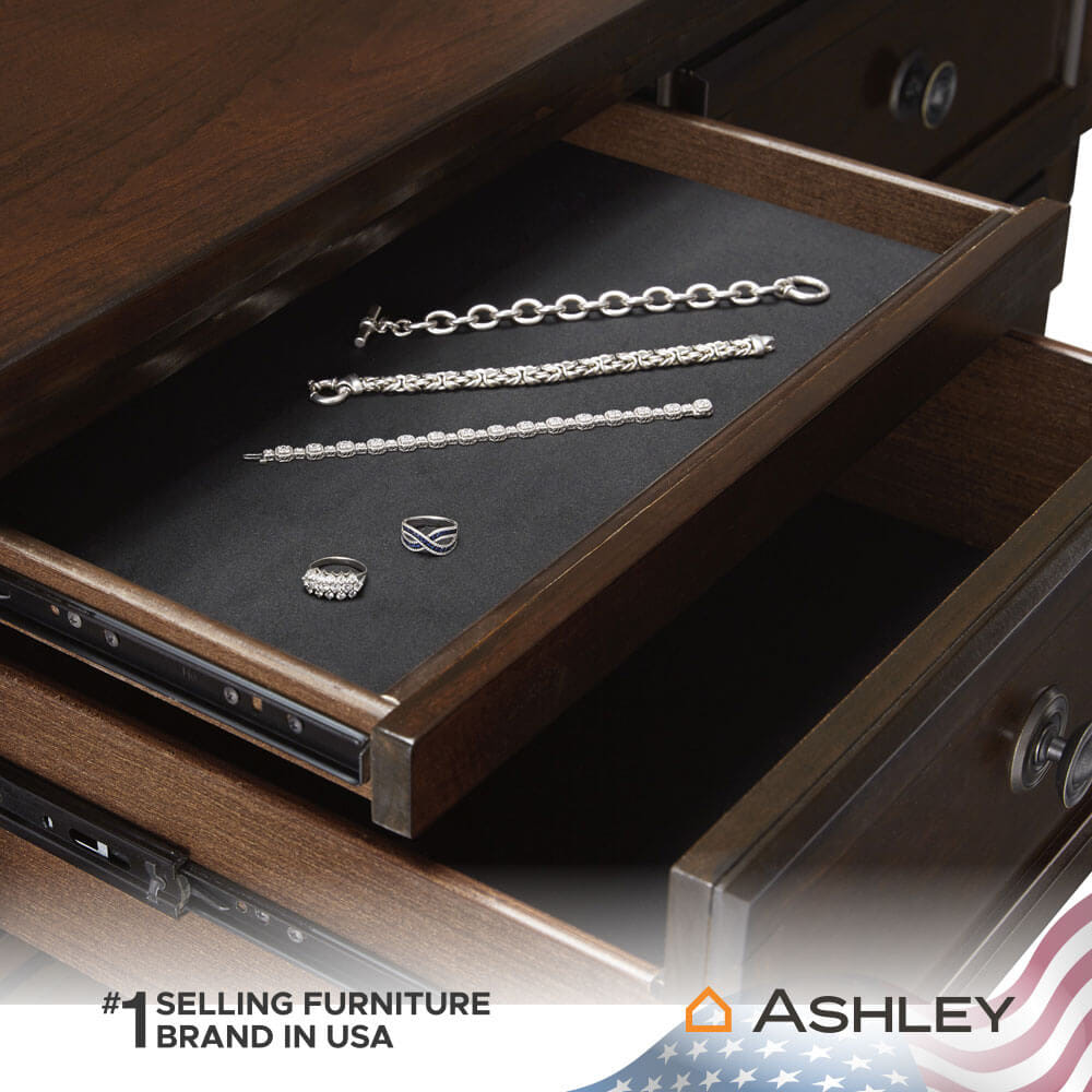 ตู้ลิ้นชัก 7 ลิ้นชัก ASHLEY FURNITURE HOMESTORE รุ่น PORTER/165 สีน้ำตาล