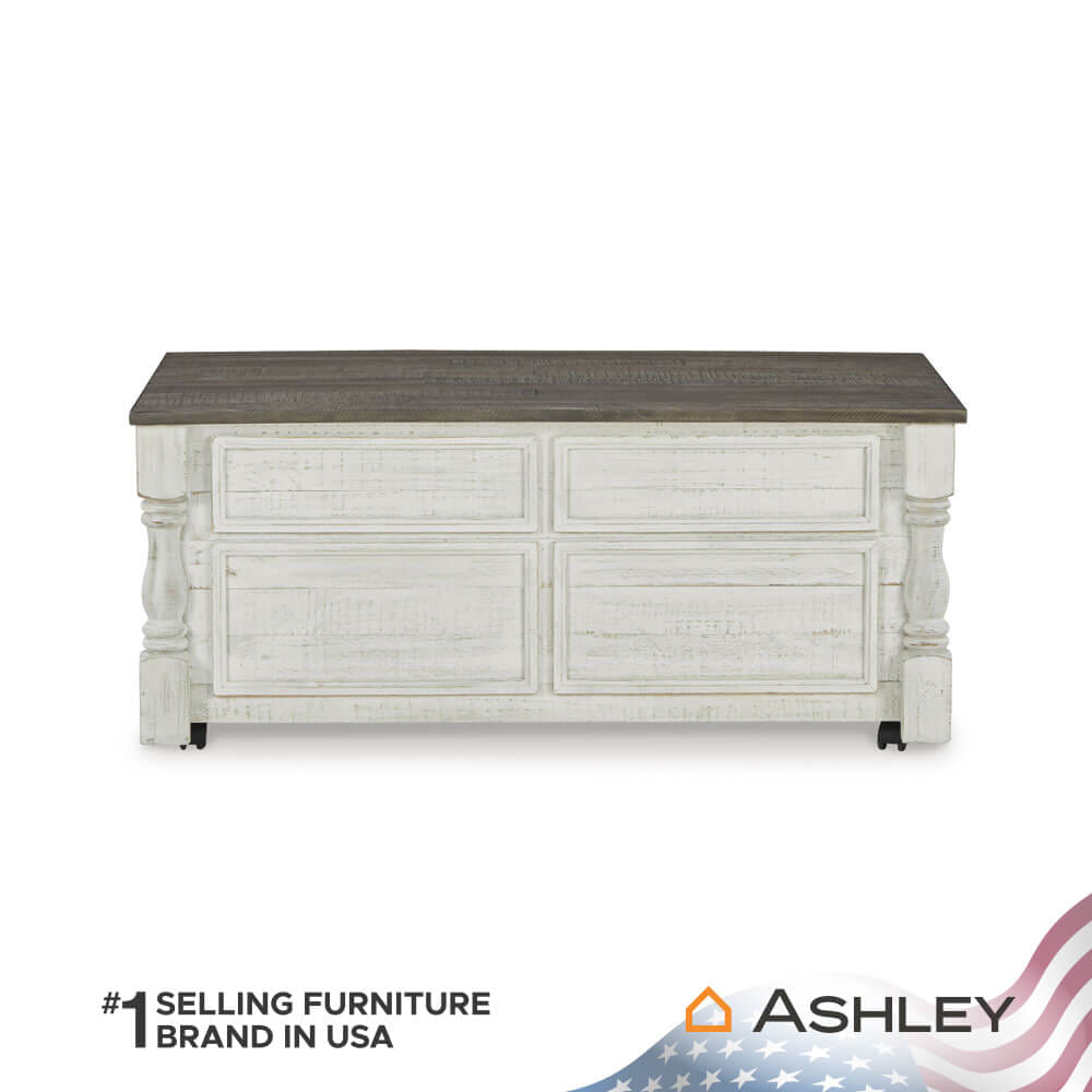 โต๊ะกลาง พร้อมลิฟท์ท็อป ASHLEY FURNITURE HOMESTORE รุ่น HAVALANCE/116 สีขาววินเทจ_5