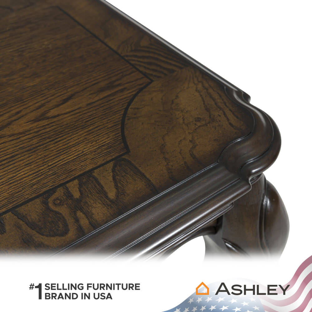 โต๊ะข้าง ASHLEY FURNITURE HOMESTORE รุ่น MAYLEE/63 ขนาด 63 ซม. สีน้ำตาลเข้ม