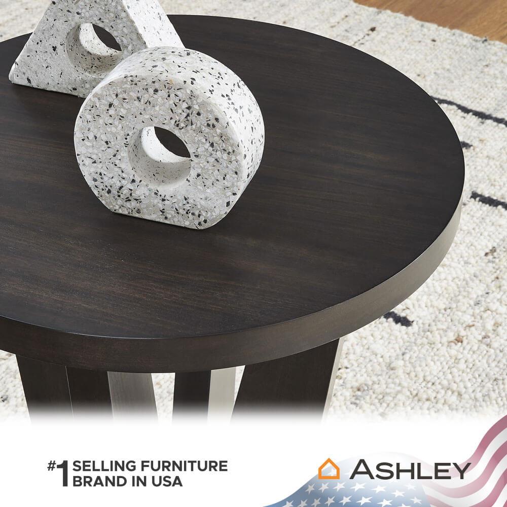 โต๊ะข้าง ASHLEY FURNITURE HOMESTORE รุ่น CHASINFIELD/60 สีน้ำตาลเข้ม_5