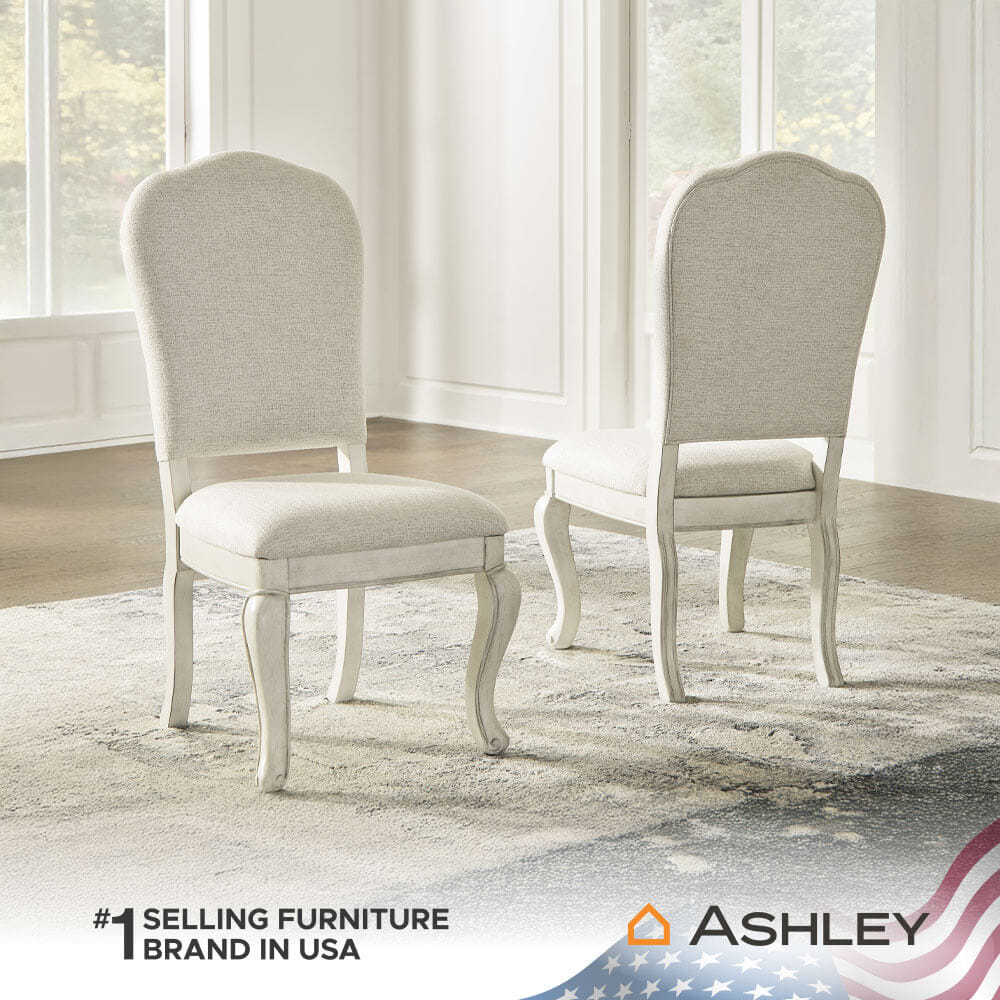 เก้าอี้ทานข้าว ASHLEY FURNITURE HOMESTORE รุ่น ARLENDYNE สีขาว_5