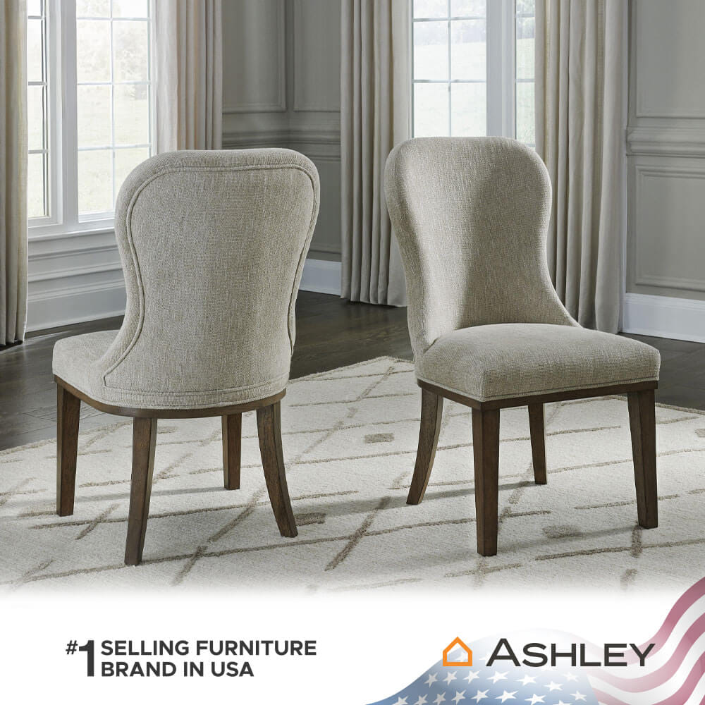 เก้าอี้ทานข้าว ASHLEY FURNITURE HOMESTORE รุ่น STURLAYNE-B สีน้ำตาล_5