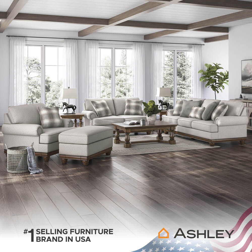 โซฟา 1 ที่นั่ง ASHLEY FURNITURE HOMESTORE รุ่น STOUGHTON/1 สีครีม