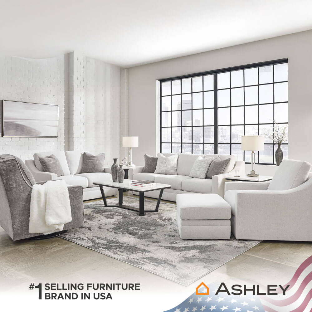 โซฟา 3 ที่นั่ง ASHLEY FURNITURE HOMESTORE รุ่น MAITELYNN/3 สีขาว