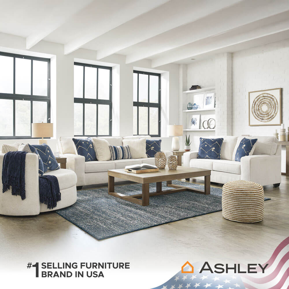 โซฟา 1 ที่นั่งแบบหมุนได้ ASHLEY FURNITURE HOMESTORE รุ่น PADOVA/1 สีครีม
