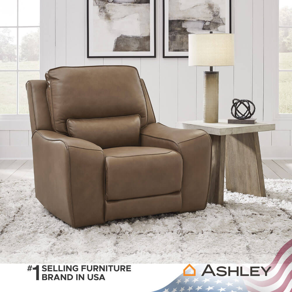 เก้าอี้ปรับเอนนอนไฟฟ้า 1 ที่นั่ง ASHLEY FURNITURE HOMESTORE รุ่น SILVERBROOKE/1RM สีน้ำตาล