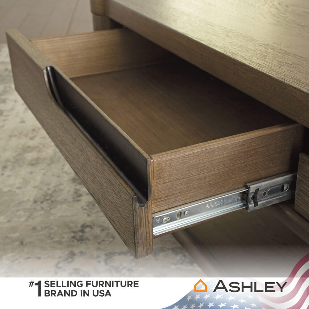 โต๊ะกลาง ASHLEY FURNITURE HOMESTORE รุ่น ROANHOWE/127 สีน้ำตาล
