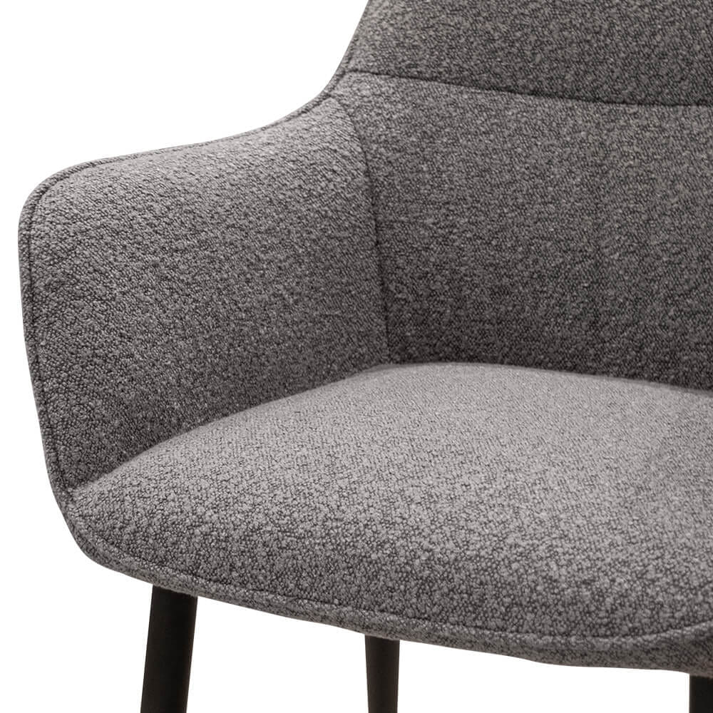 เก้าอี้รับประทานอาหาร CHIC REPUBLIC รุ่น ALBERTA สีเทา_6