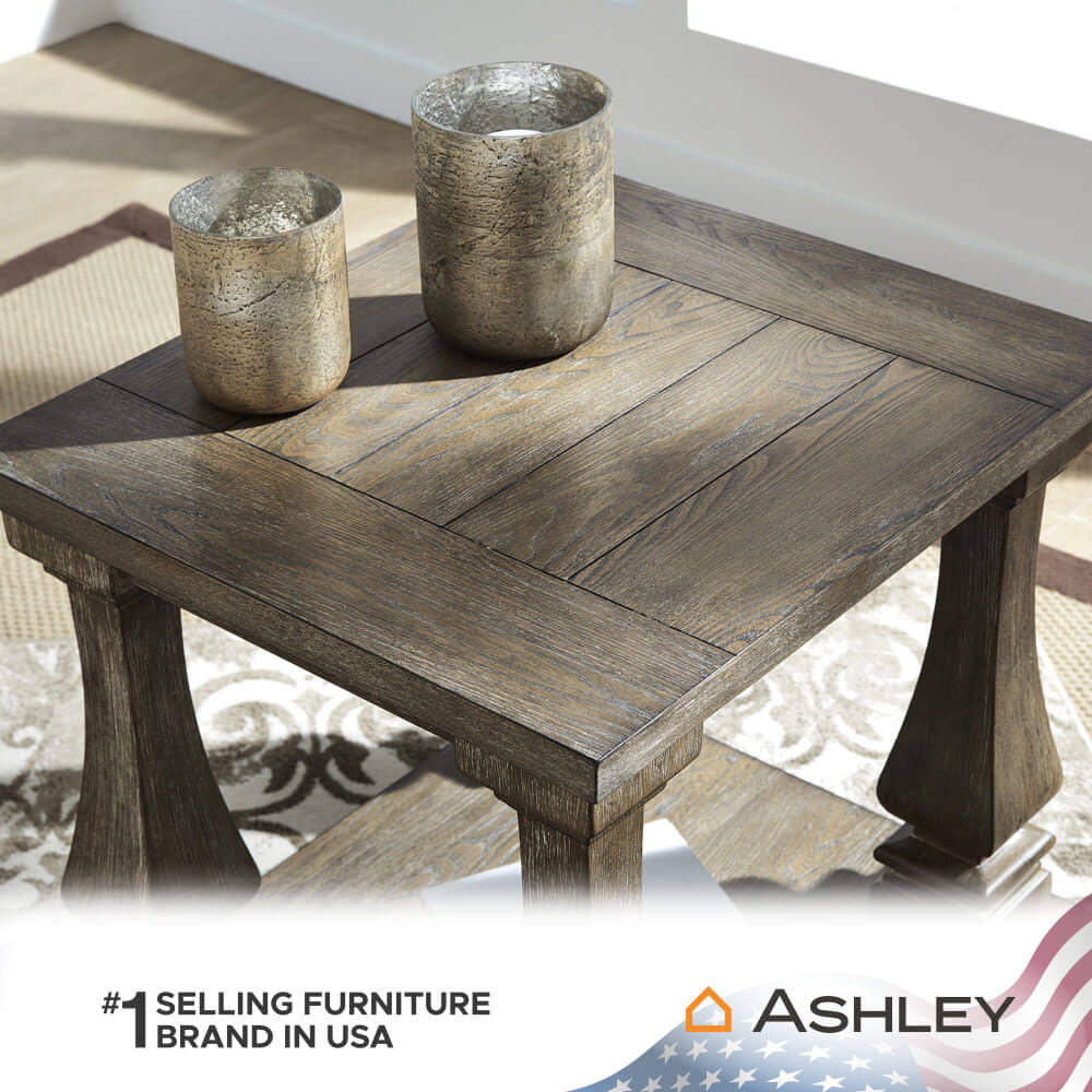 โต๊ะข้าง ASHLEY FURNITURE HOMESTORE รุ่น JOHNELLE/60 สีน้ำตาล