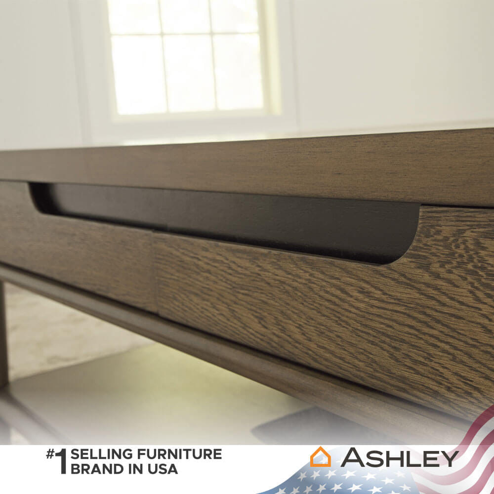 โต๊ะกลาง ASHLEY FURNITURE HOMESTORE รุ่น ROANHOWE/127 สีน้ำตาล