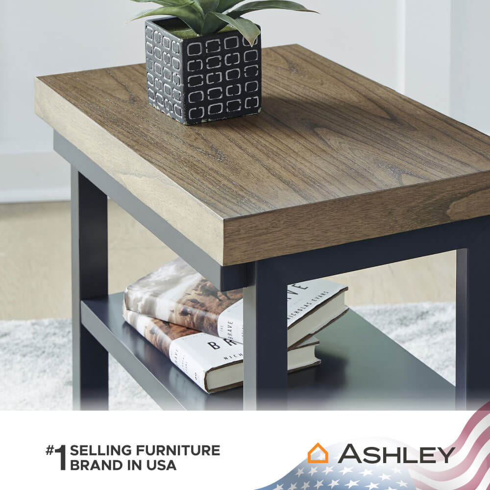 ชุดโต๊ะข้าง ASHLEY FURNITURE HOMESTORE รุ่น LANDOCKEN/3 สีไม้ธรรมชาติ_9