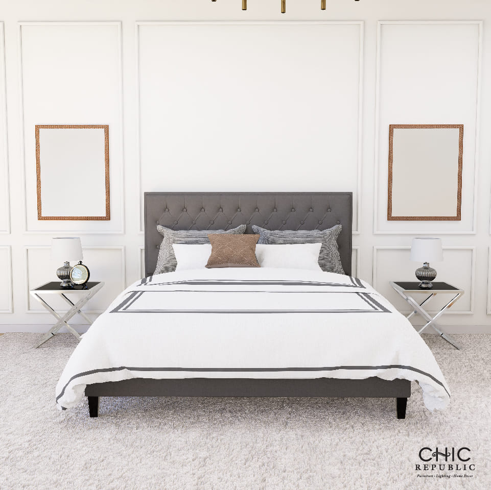 เตียง 6 ฟุต CHIC REPUBLIC รุ่น PALKO/180 สีน้ำตาลเข้ม
