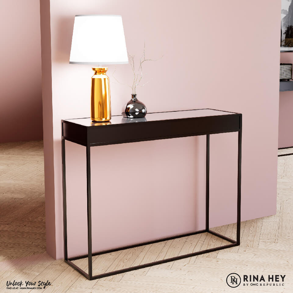 โต๊ะคอนโซล RINA HEY รุ่น NAVIO/102 สีเทา_5