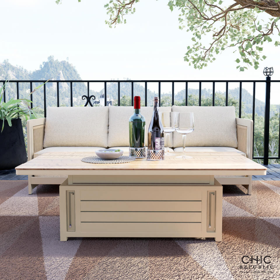 โต๊ะกลาง ปรับระดับได้ CHIC REPUBLIC รุ่น NORMAN/140 สีไม้ธรรมชาติ_9