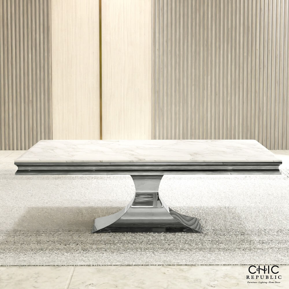 โต๊ะกลาง CHIC REPUBLIC รุ่น HERNANDEZ-CH/130 MARBLE สีขาว_9