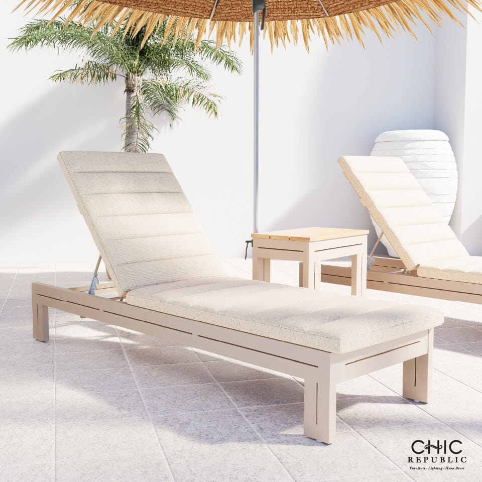 เตียงริมสระ CHIC REPUBLIC รุ่น KURST สีครีม_8