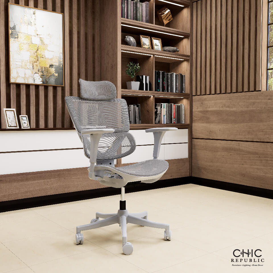 เก้าอี้สุขภาพ CHIC REPUBLIC รุ่น CASINI สีเทา_8