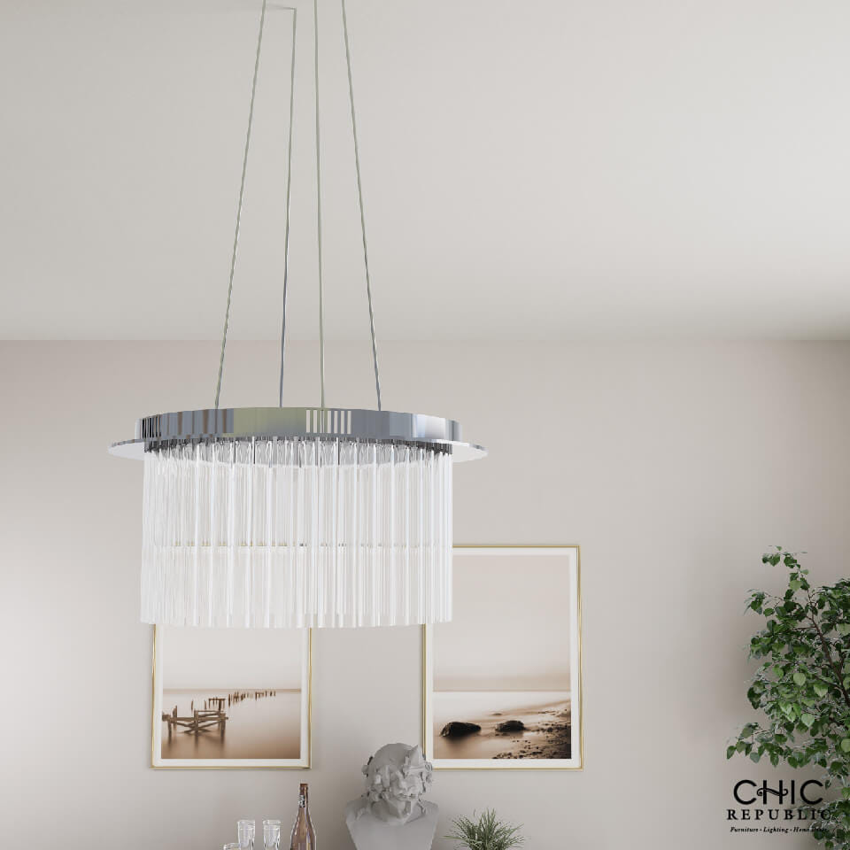 โคมไฟระย้า CHIC REPUBLIC รุ่น SEVILLE/16 สีเงิน_5