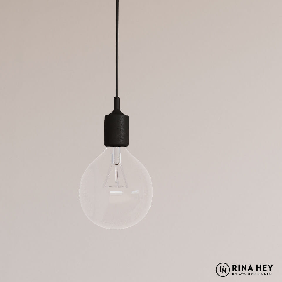 โคมไฟช่อ RINA HEY รุ่น VISBY/1 สีดำ_5