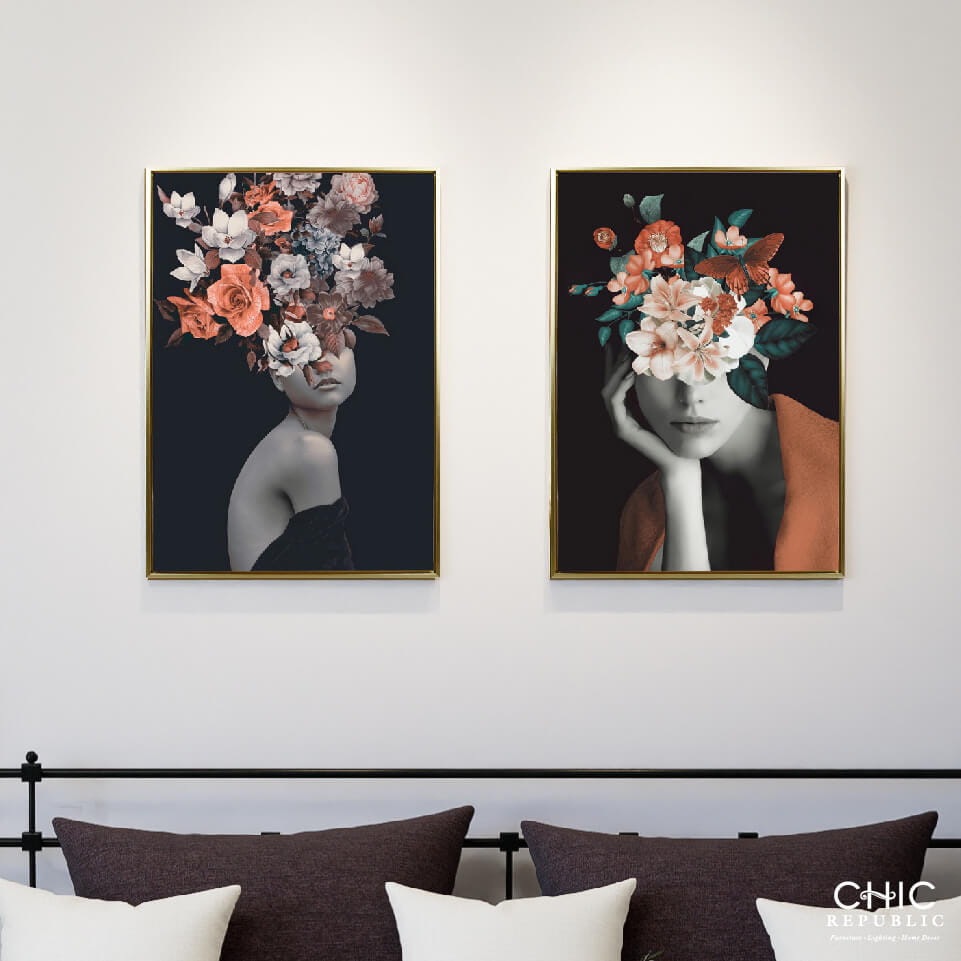 ภาพติดฝาผนัง CHIC REPUBLIC รุ่น FASHIONISTA-B/50X70 หลากสี_5