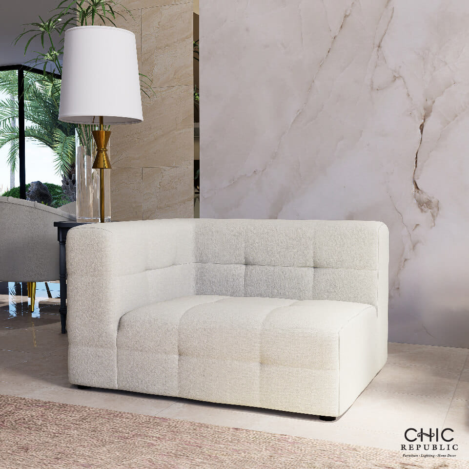 โซฟาเข้ามุมด้านขวา CHIC REPUBLIC รุ่น CHRISMAN/A-R สีขาว_8