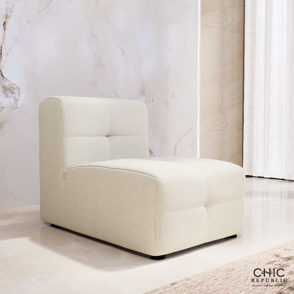 โซฟาที่นั่งเดี่ยว CHIC REPUBLIC รุ่น CHRISMAN สีขาว_9