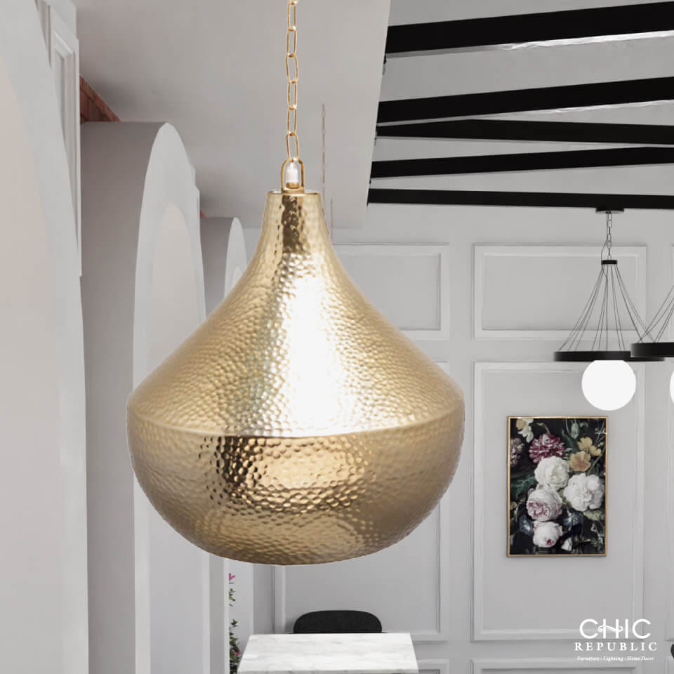 โคมไฟช่อ CHIC REPUBLIC รุ่น FILIPPO/1 สีทอง_5