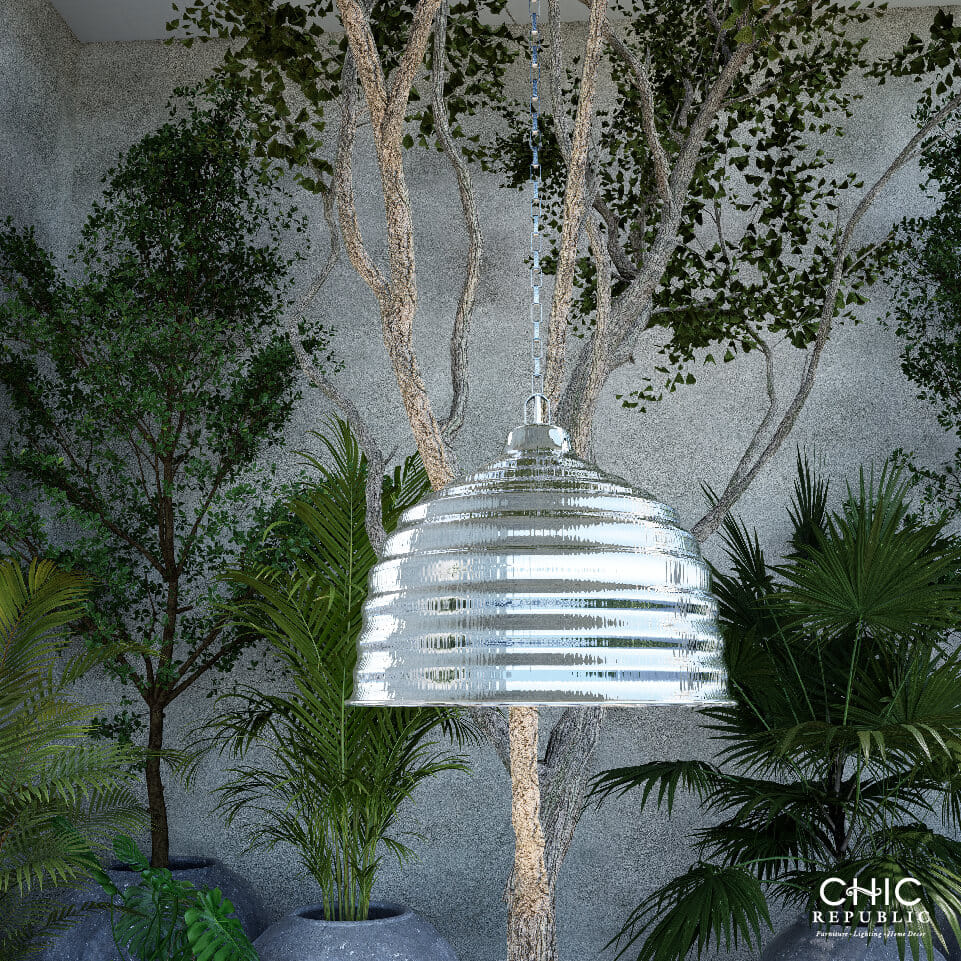 โคมไฟช่อ CHIC REPUBLIC รุ่น CASSANDRA/1 สีนิกเกิล_4