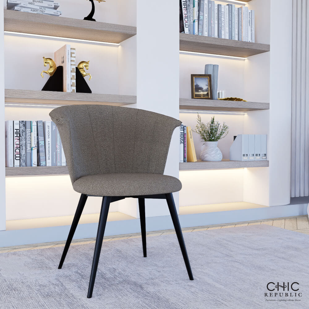 เก้าอี้รับประทานอาหาร CHIC REPUBLIC รุ่น BOTON สีน้ำตาล_8