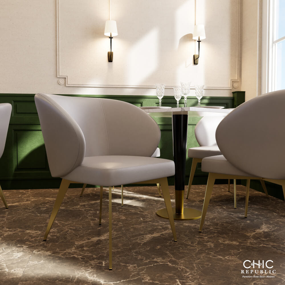เก้าอี้รับประทานอาหาร CHIC REPUBLIC รุ่น CARISTA สีน้ำตาล_9