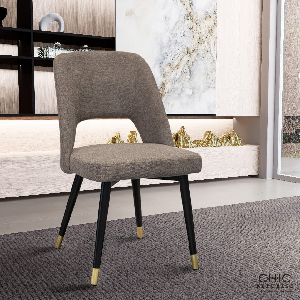 เก้าอี้รับประทานอาหาร CHIC REPUBLIC รุ่น KALLISTO สีน้ำตาล_8