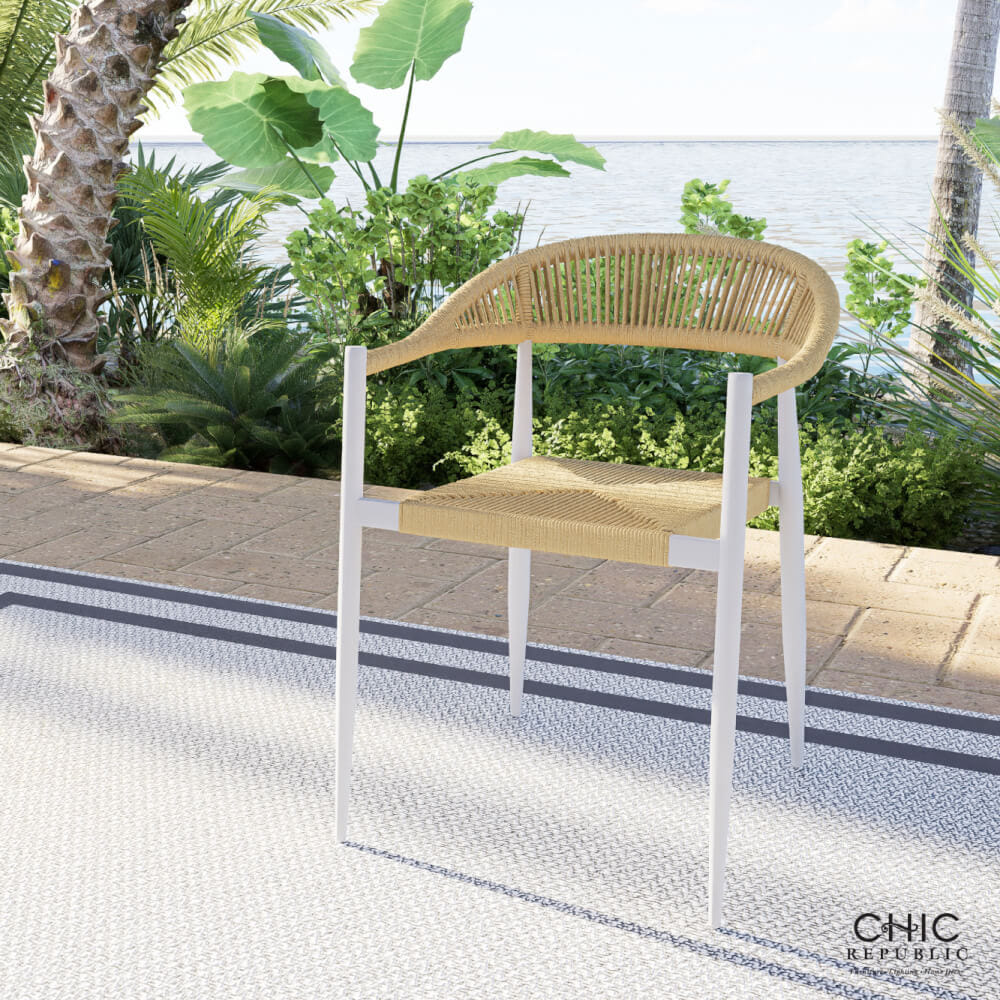 เก้าอี้สนาม CHIC REPUBLIC รุ่น NATUZ สีขาว_7