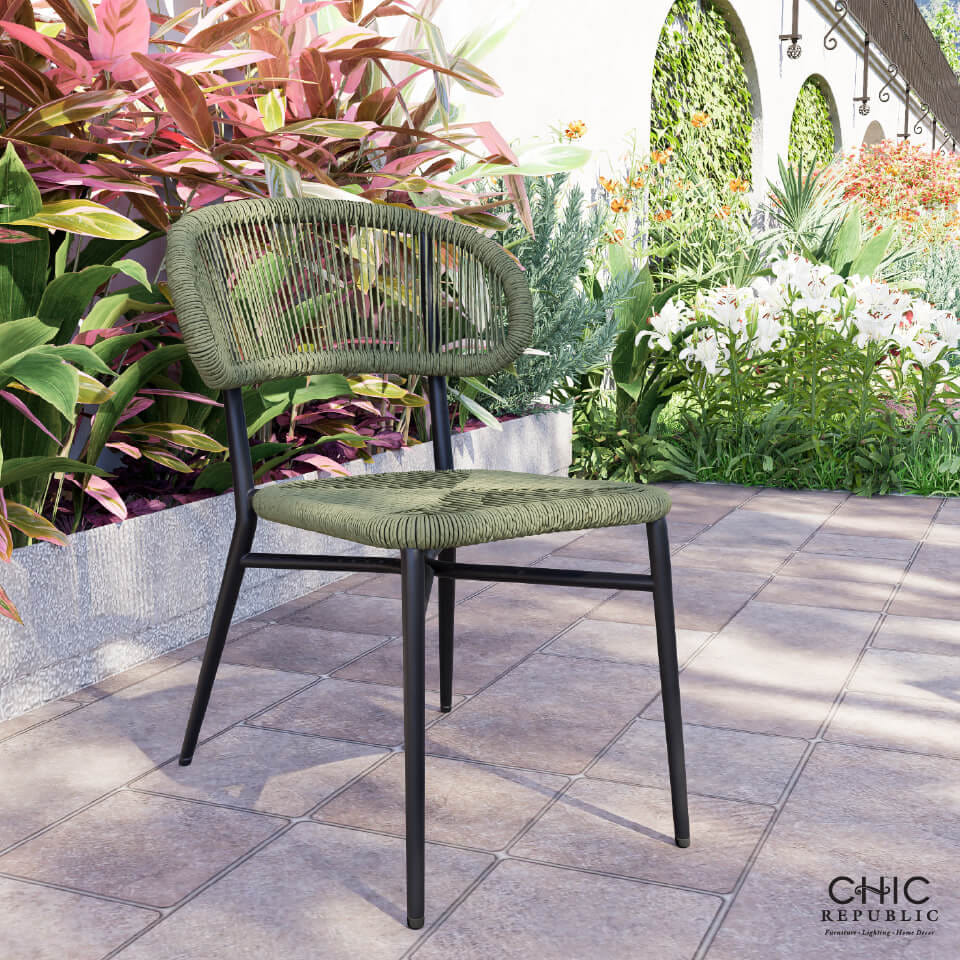 เก้าอี้สนาม CHIC REPUBLIC รุ่น MELBORN สีเทาเข้ม_8