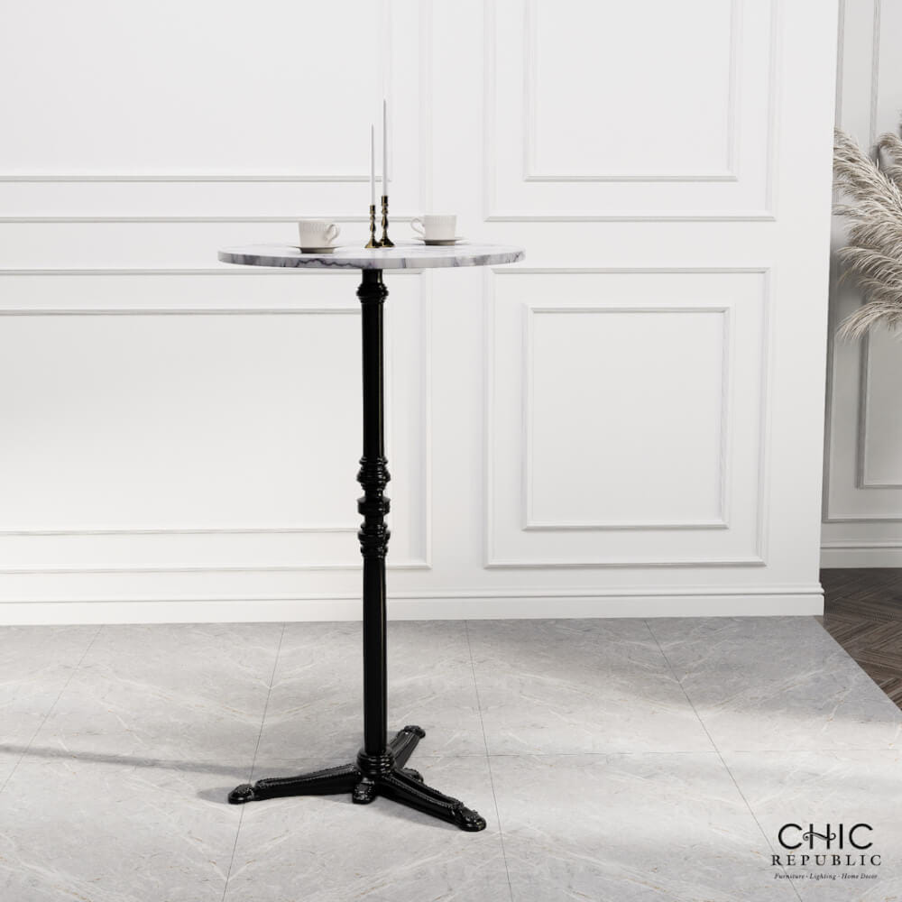 โต๊ะบาร์ CHIC REPUBLIC รุ่น PALAZZI CIRCLE/60 สีขาว_6