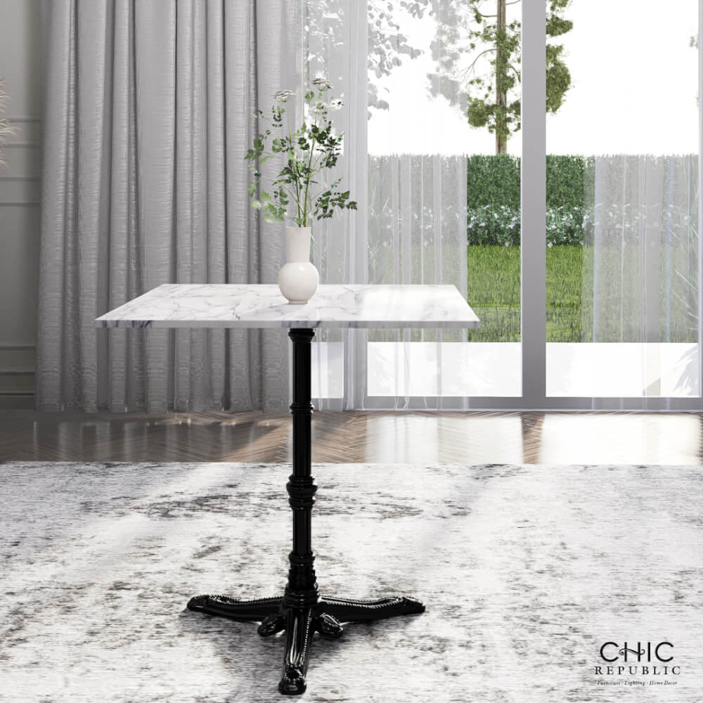 โต๊ะอาหาร CHIC REPUBLIC รุ่น PALAZZI SQUARE PLUS/70 สีขาว_7