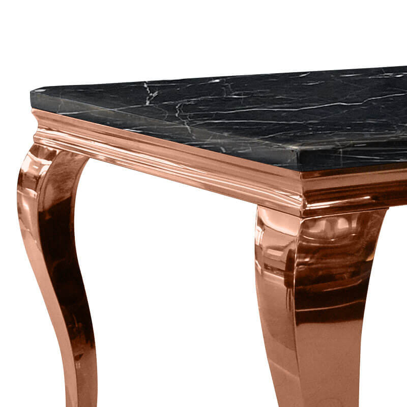 โต๊ะอาหาร CHIC REPUBLIC รุ่น SANTIAGO-RG/220 MARBLE สีดำ_8