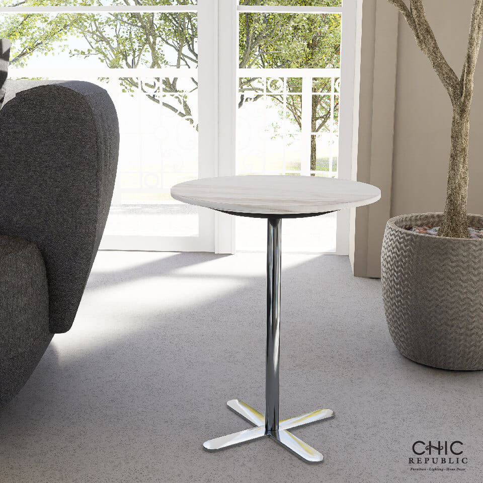 โต๊ะข้าง CHIC REPUBLIC รุ่น TERNI-CH/40 สีขาว_6