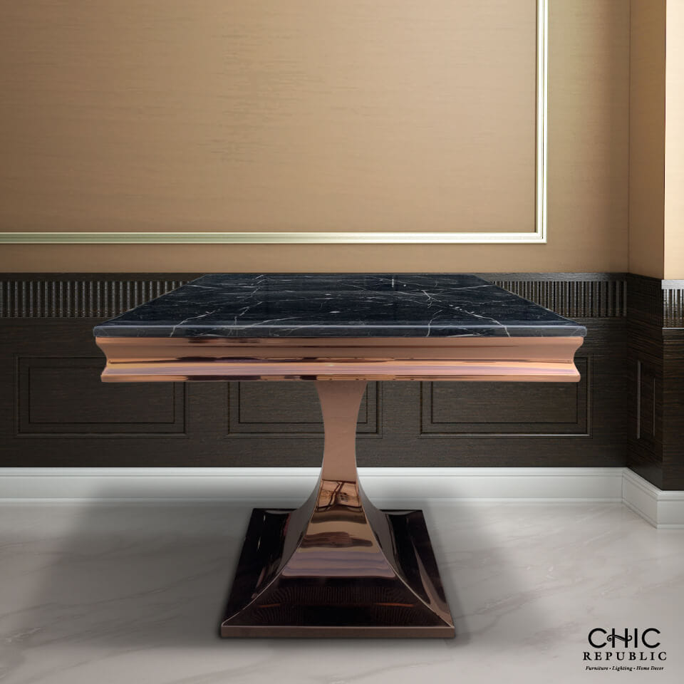 โต๊ะข้าง CHIC REPUBLIC รุ่น HERNANDEZ-RG/60 MARBLE สีดำ_9