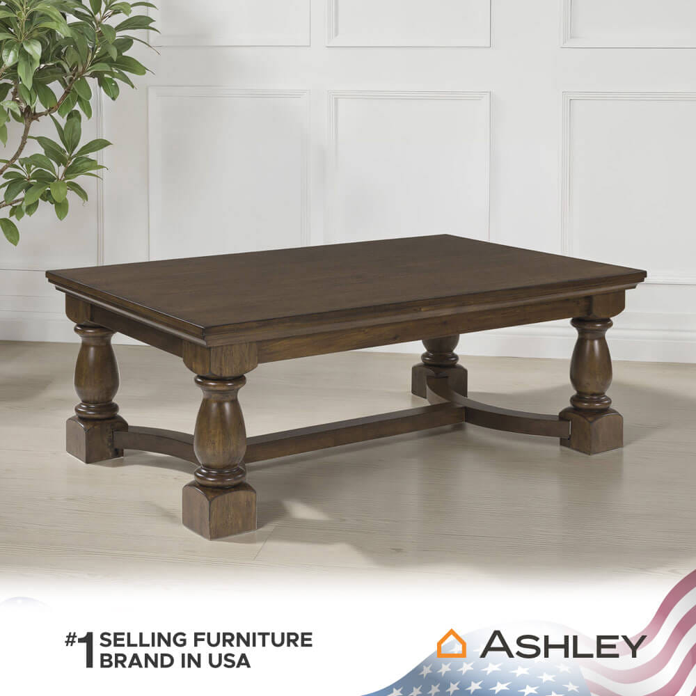 โต๊ะกลาง ASHLEY FURNITURE HOMESTORE รุ่น STURLAYNE/132 สีน้ำตาล