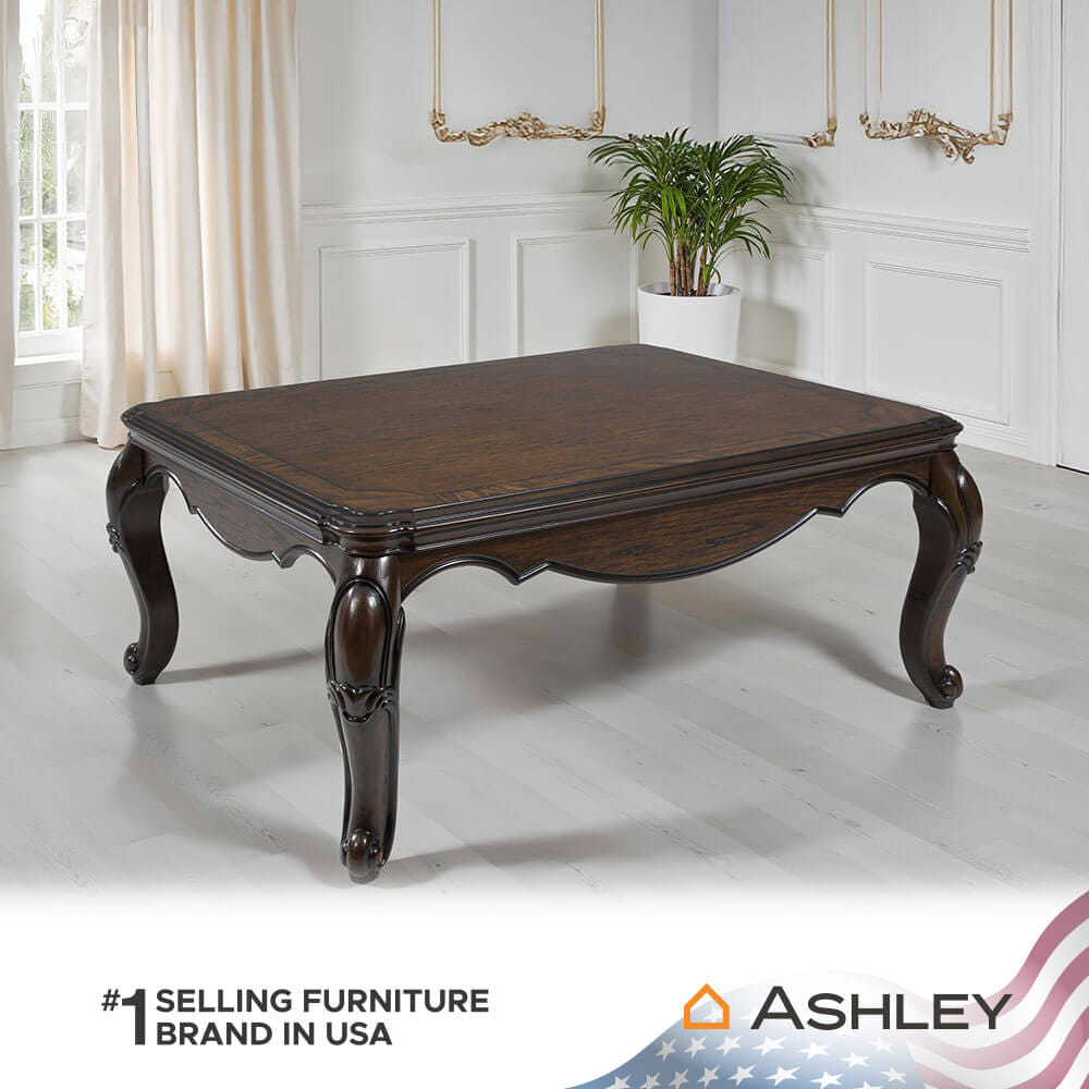 โต๊ะกลาง ASHLEY FURNITURE HOMESTORE รุ่น MAYLEE/126 สีน้ำตาลเข้ม