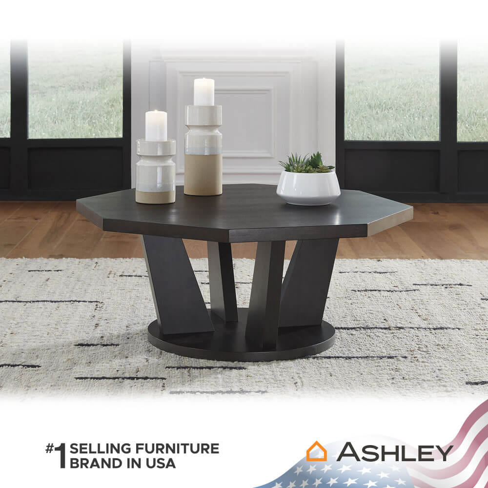 โต๊ะกลาง ASHLEY FURNITURE HOMESTORE รุ่น CHASINFIELD/109 สีน้ำตาลเข้ม_7