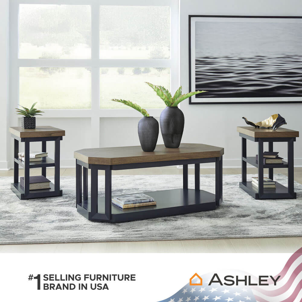ชุดโต๊ะข้าง ASHLEY FURNITURE HOMESTORE รุ่น LANDOCKEN/3 สีไม้ธรรมชาติ_11