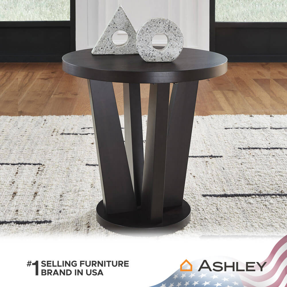 โต๊ะข้าง ASHLEY FURNITURE HOMESTORE รุ่น CHASINFIELD/60 สีน้ำตาลเข้ม_7
